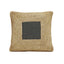 TOV Blank Mind Black Square Accent Pillow