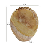 TOV Saava Mantis Stone Vase in Sandstone