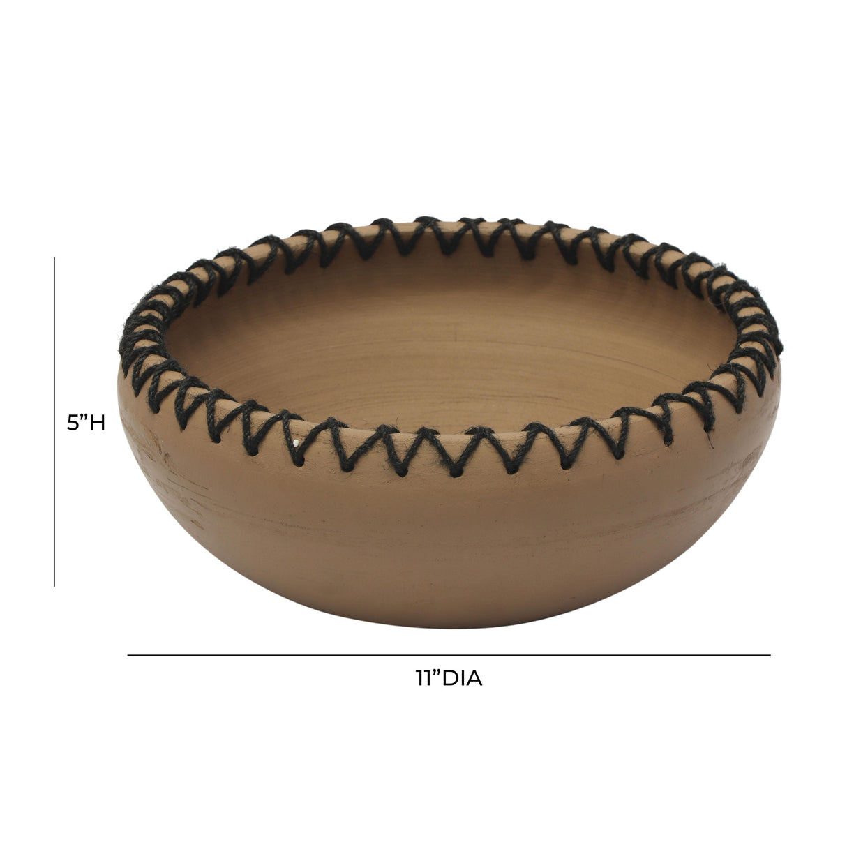 TOV Souk Natural Terracotta Bowl