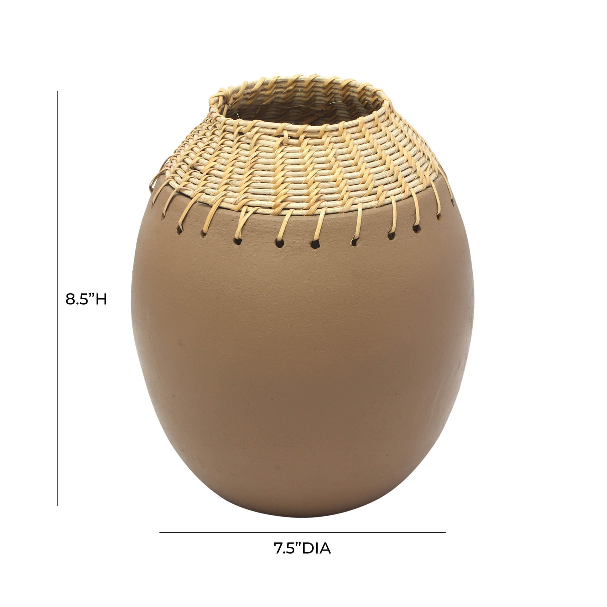 TOV Souk Natural Terracotta Vase