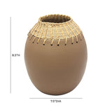 TOV Souk Natural Terracotta Vase
