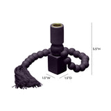 TOV Harrison Merlot Wooden Candlestick