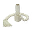 TOV Harrison Cream Wooden Candlestick