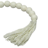 TOV Harrison Cream Wooden Candlestick