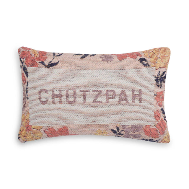TOV Chutzpah Jacquard Woven Pillow