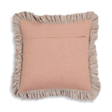 TOV Alessia Distressed Pink Velvet Pillow