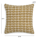TOV Harvest Printed Cotton 20 Inch Accent Cushion