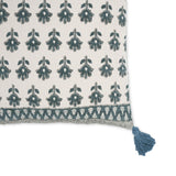 TOV Blossom Printed Cotton Tassel 20 Inch Accent Cushion