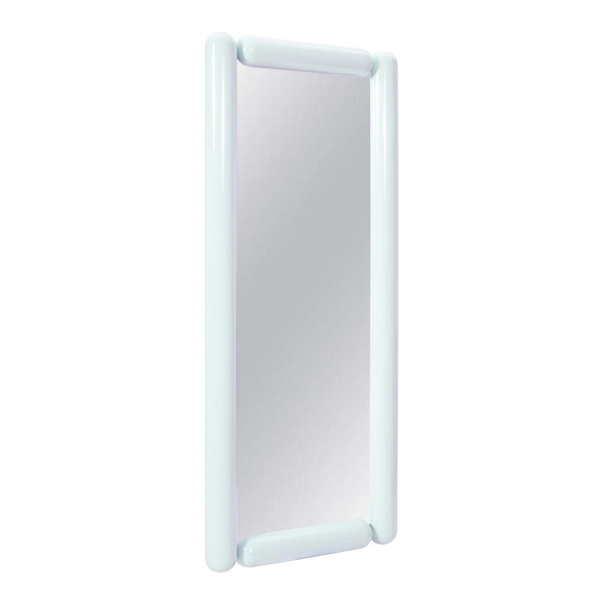 TOV Cozzi Pastel Blue Large Floor Mirror