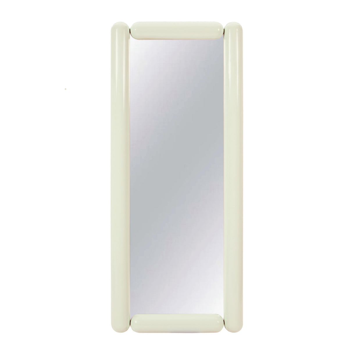 TOV Cozzi Cream Large Floor Mirror