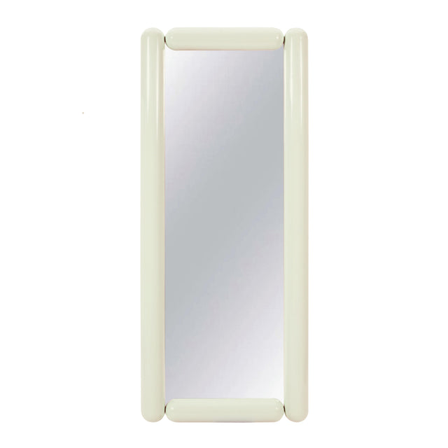 TOV Cozzi Cream Large Floor Mirror