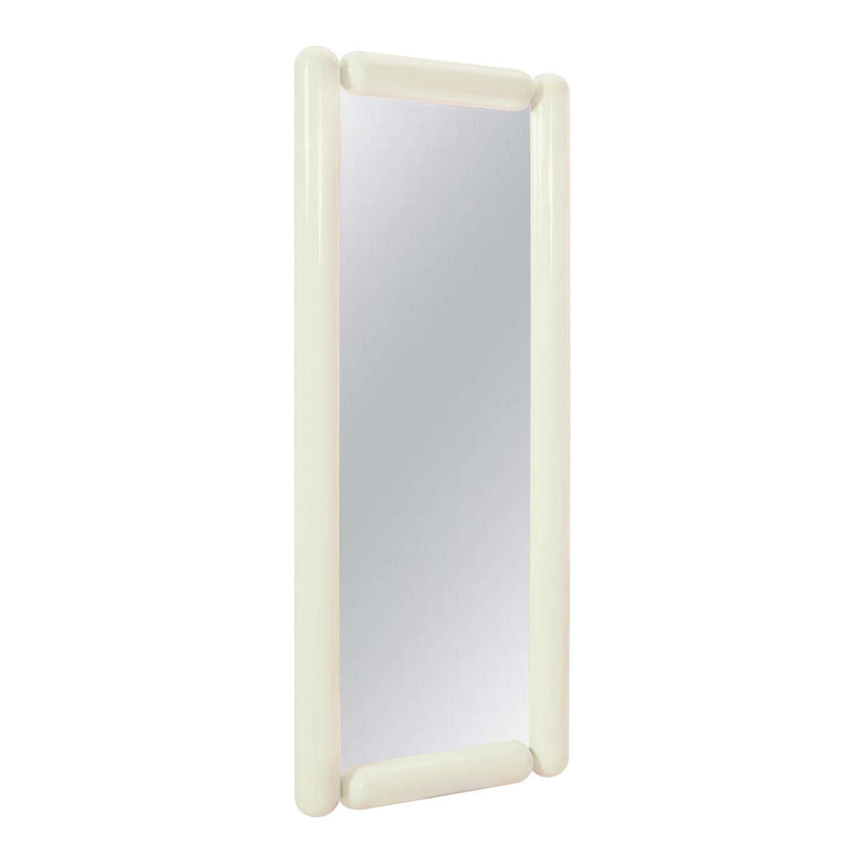 TOV Cozzi Cream Large Floor Mirror