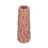 TOV Gabby Speckled Salmon Pink Vase