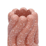TOV Gabby Speckled Salmon Pink Vase