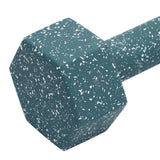 TOV Gabby Speckled Blue Decorative Dumbbell