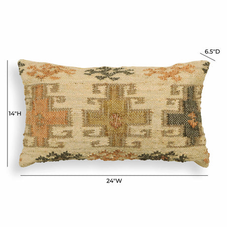 TOV Sephine Cotton Rectangular Accent Pillow
