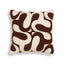 TOV Bonney Chocolate Brown Boucle Accent Cushion