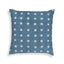 TOV Indigo Dots Cotton 20" Square Accent Pillow