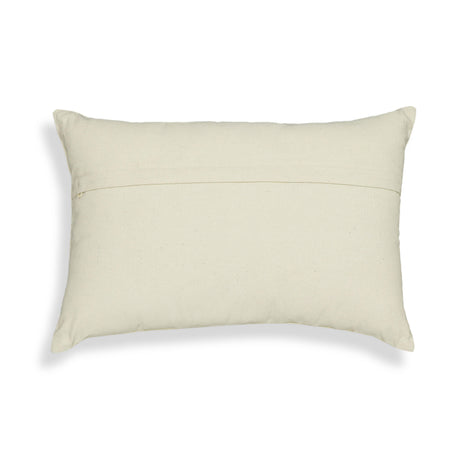 TOV Blossom Embroidered Daisy Wool 24" x 16" Accent Cushion