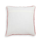 TOV Blossom Tufted Cotton 20" Square Accent Pillow