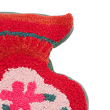 TOV Amphorae Red Tufted Accent Pillow