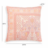 TOV Persia Pink 20" Square Accent Pillow