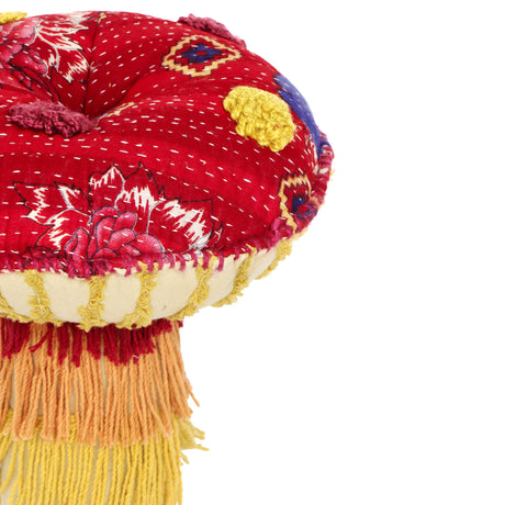 TOV Mushroom Hand Sewn Pillow