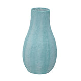 TOV Cotton Mache Vase in Cloudy Blue