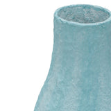TOV Cotton Mache Vase in Cloudy Blue