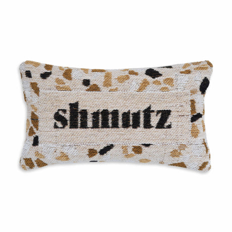 TOV Shmutz Jacquard Cotton Pillow