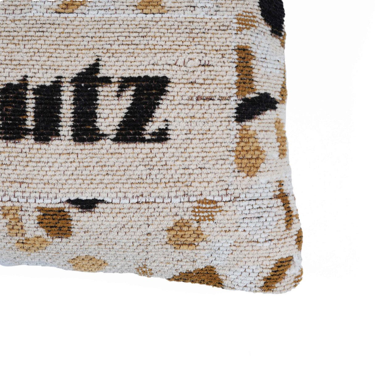 TOV Shmutz Jacquard Cotton Pillow