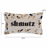 TOV Shmutz Jacquard Cotton Pillow