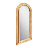 TOV Tanya Natural Rattan 70" Floor Mirror