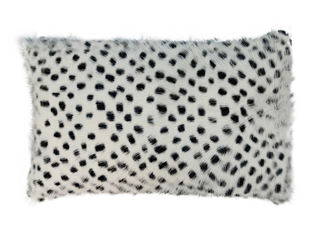 TOV Genuine Goatskin 12x20 Inch Pillow