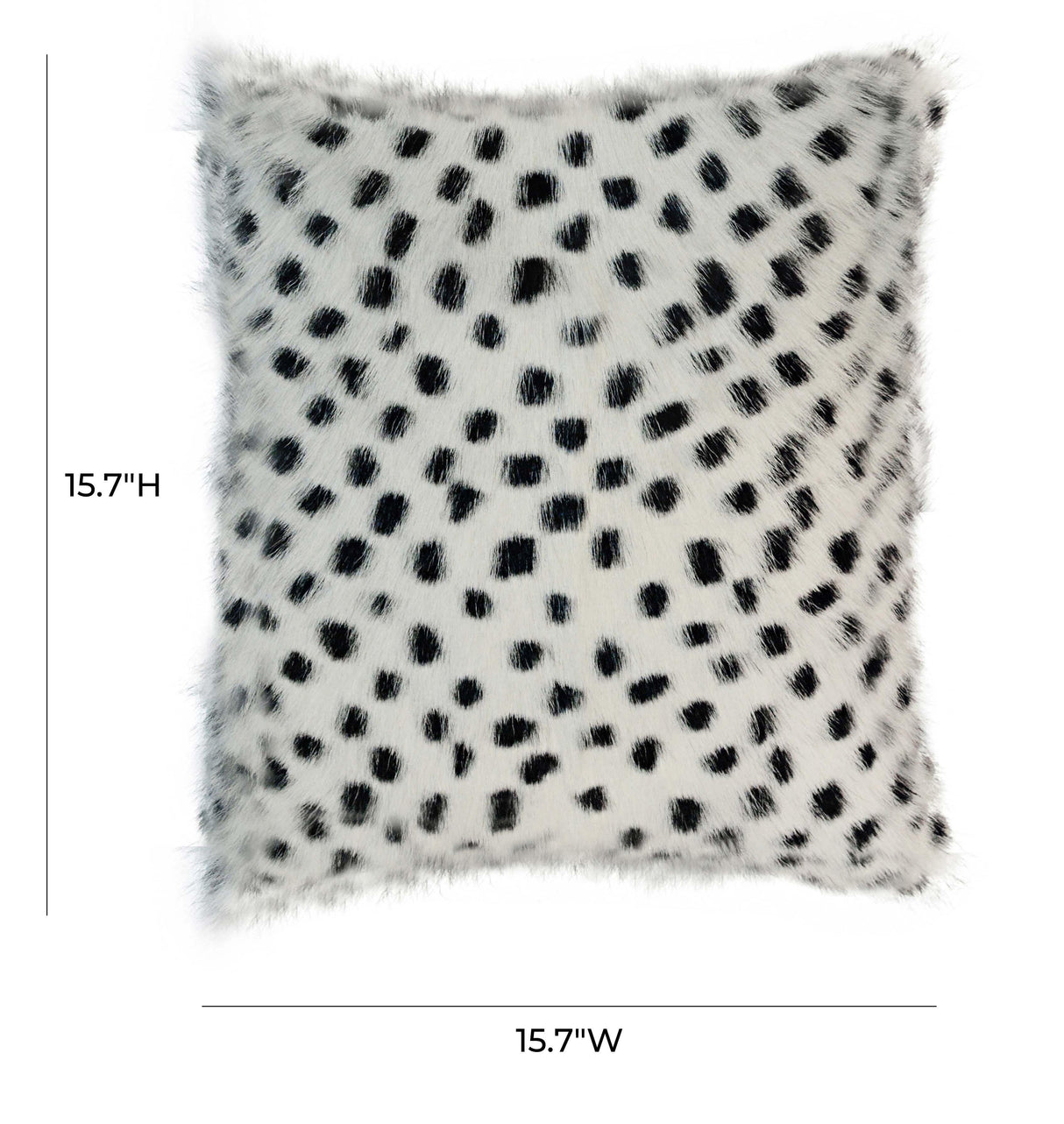 TOV Genuine Goatskin 16 Inch Pillow