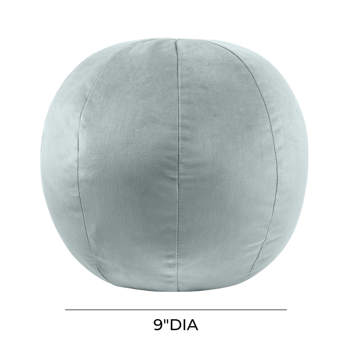 TOV Boba 9 Inch Sea Blue Velvet Pillow