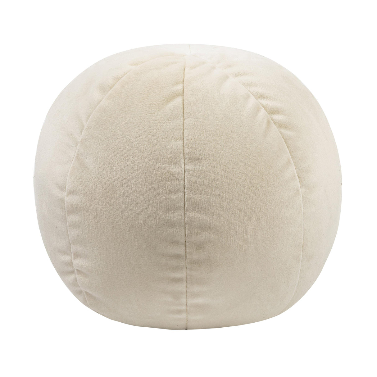 TOV Boba 14 Inch Cream Velvet Pillow