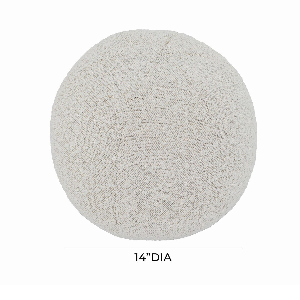 TOV Boba Beige Boucle 14 inch Pillow