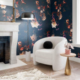 TOV New Zealand Black Sheepskin 16 Inch Round Pillow