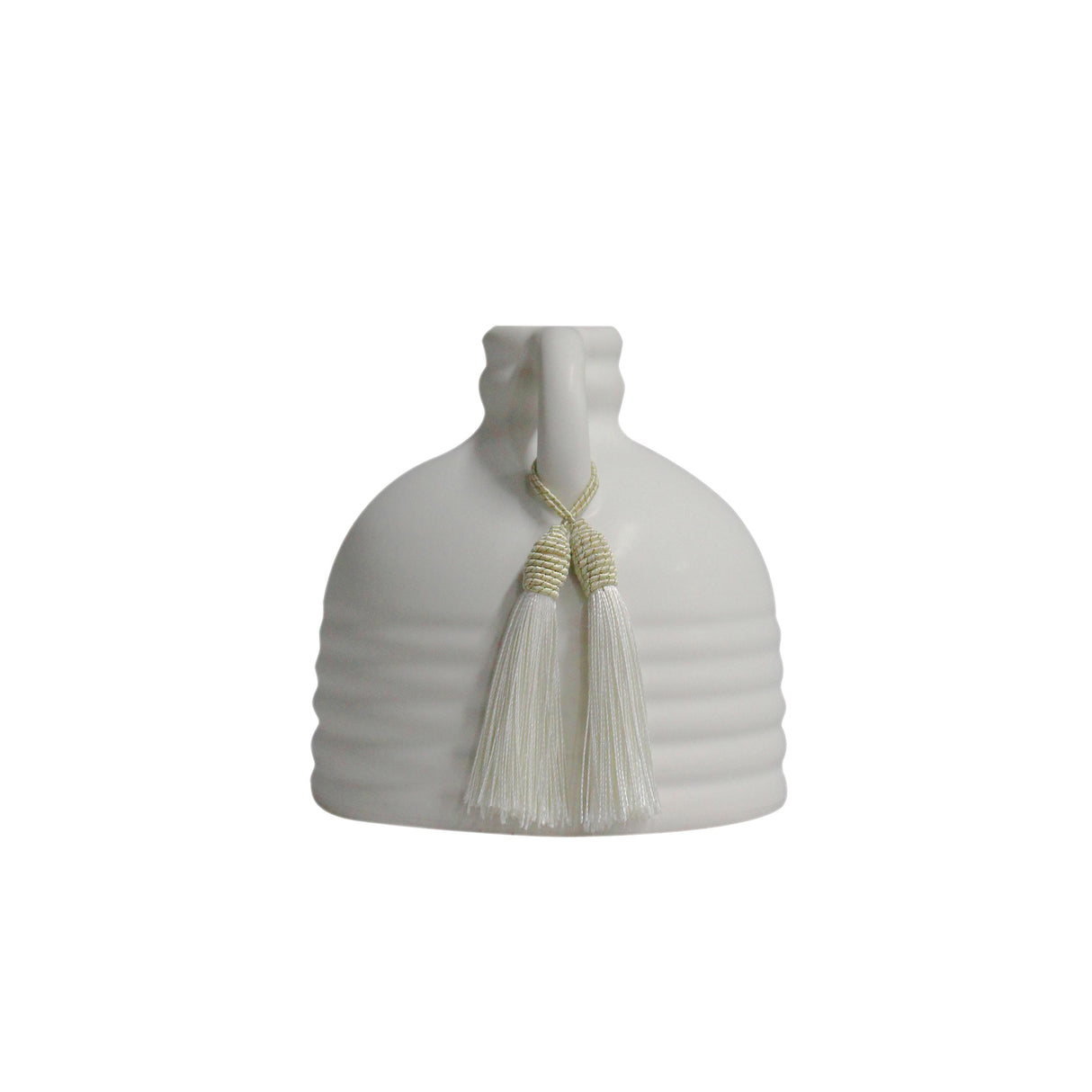 TOV Adonis White Ceramic Vase