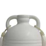 TOV Adonis White Ceramic Vase