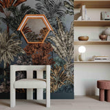 TOV Lally Terracotta Velvet Prism Wall Mirror