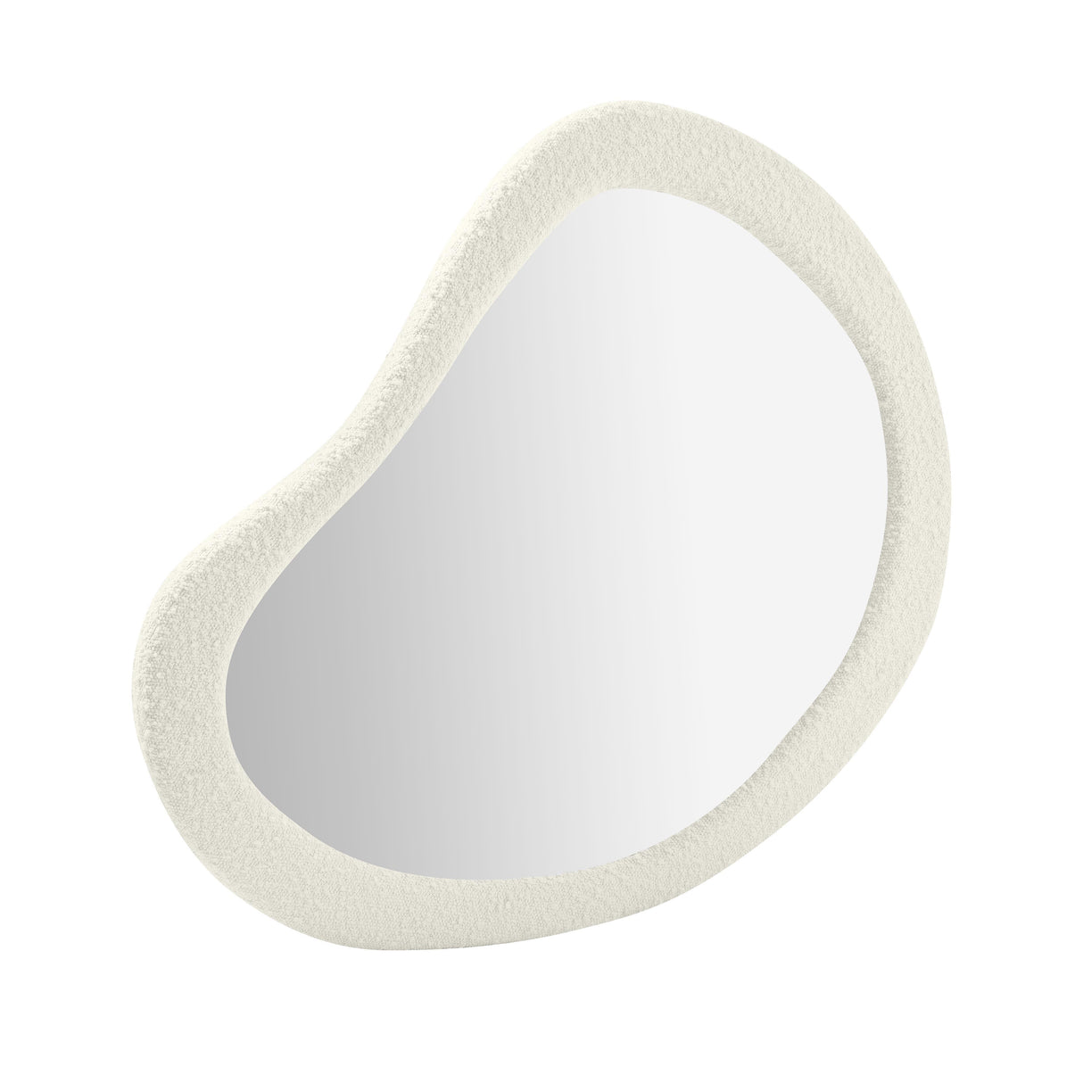 TOV Klaryss Teardrop Boucle Mirror