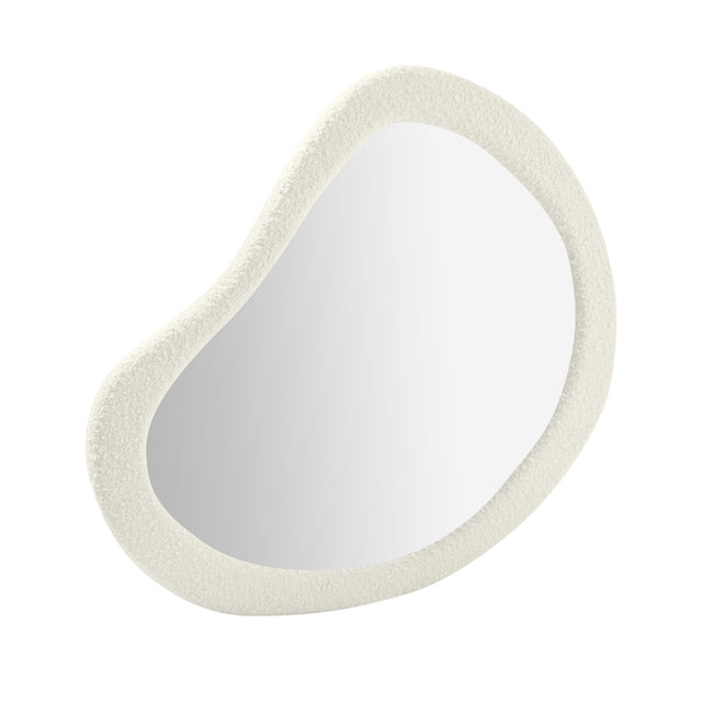 TOV Klaryss Teardrop Boucle Mirror
