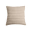 TOV Furry Taupe Vegan Fur Square Accent Pillow
