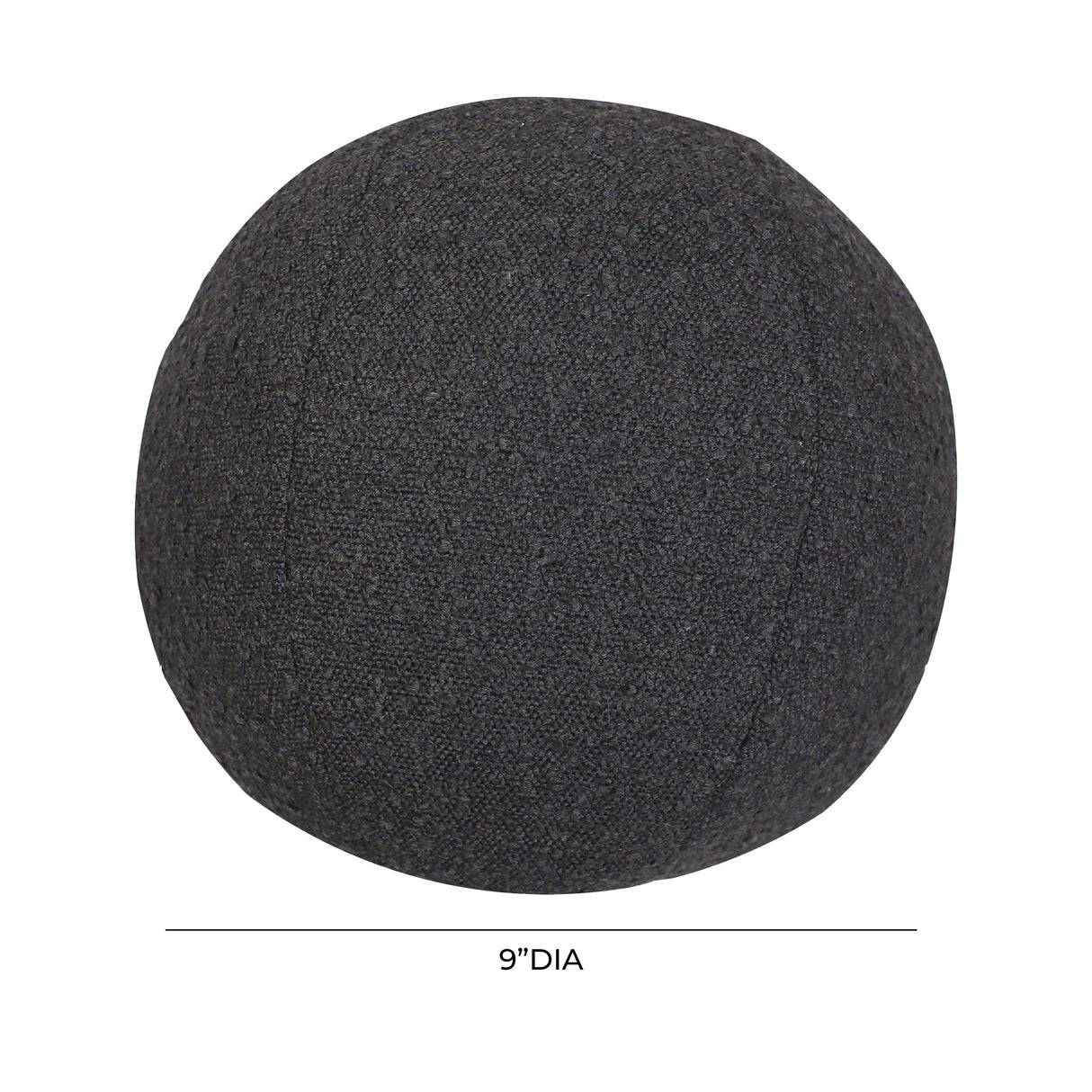 TOV Boba Black Boucle 9" Pillow