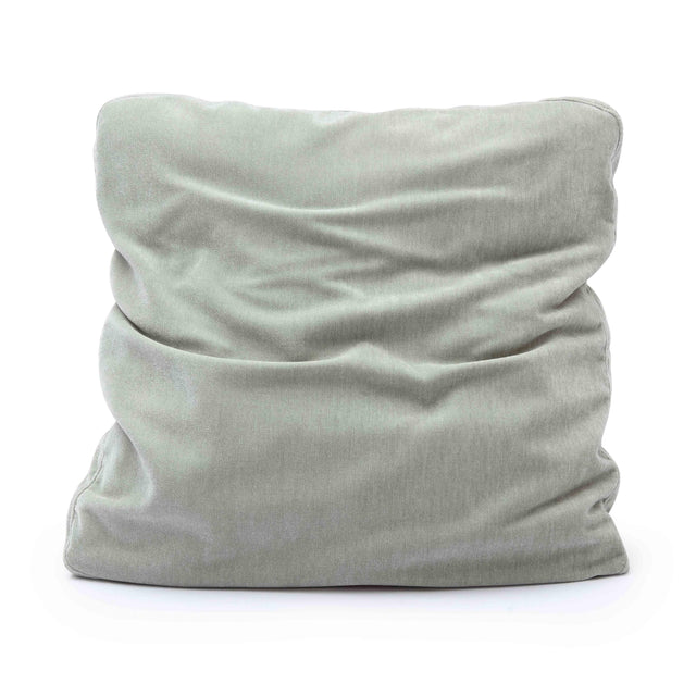 TOV Tipsy Mint Green Upcycled Chenille 20" x 20" Square Floppy Pillow