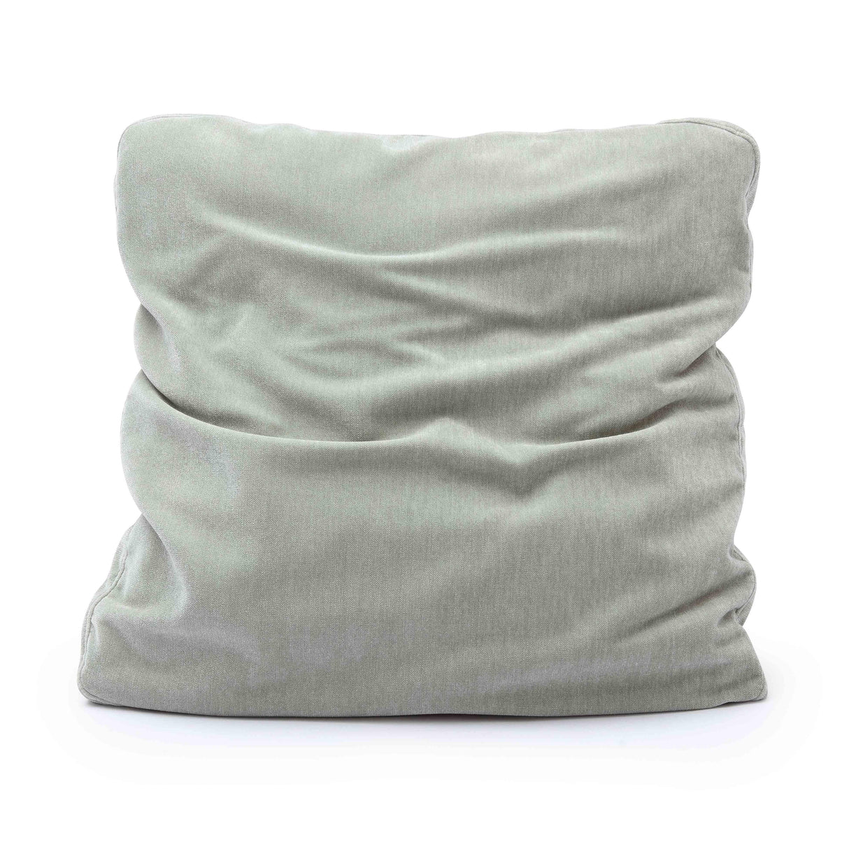 TOV Tipsy Mint Green Upcycled Chenille 24" x 24" Square Floppy Pillow