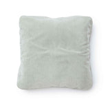 TOV Tipsy Mint Green Upcycled Chenille 24" x 24" Square Floppy Pillow
