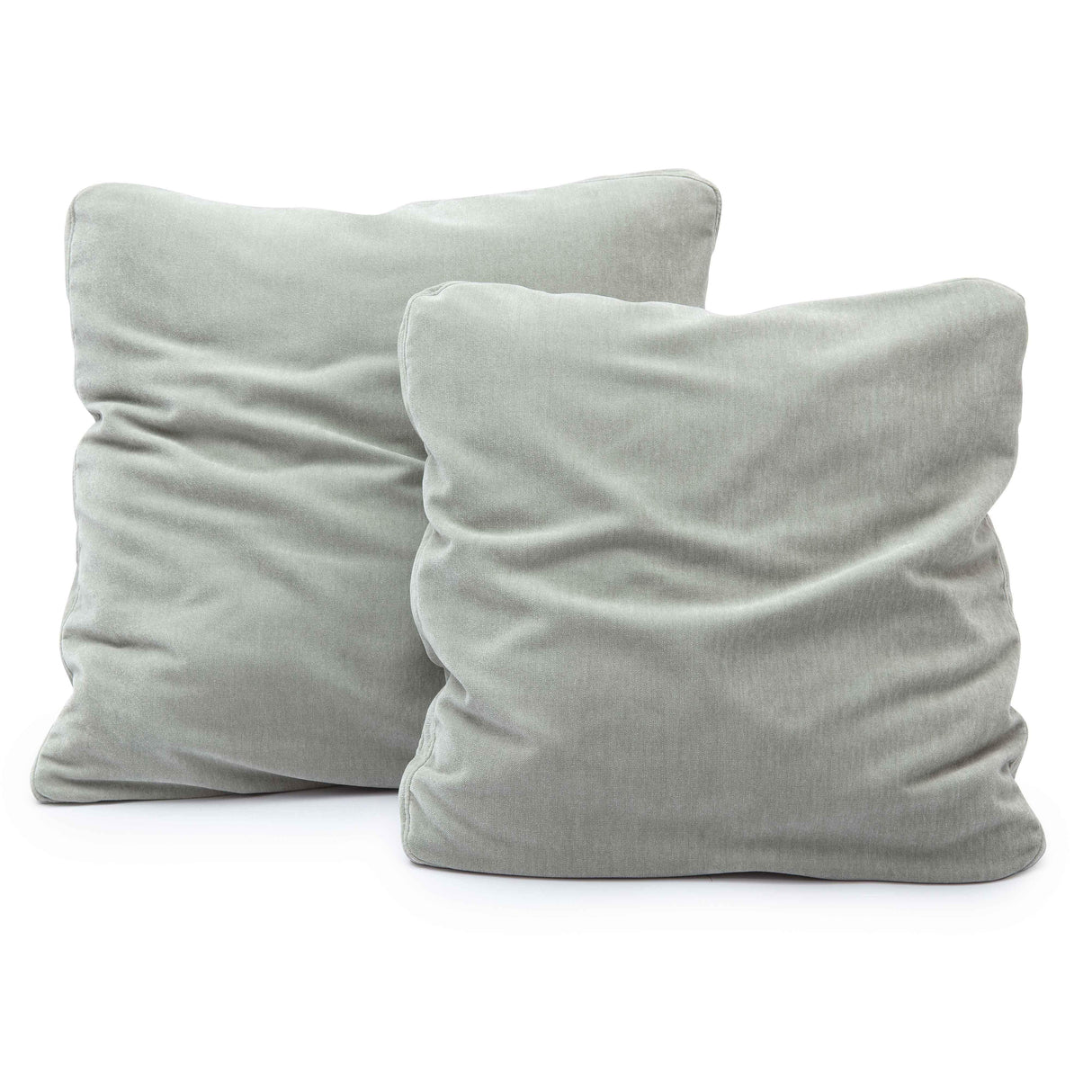 TOV Tipsy Mint Green Upcycled Chenille 24" x 24" Square Floppy Pillow